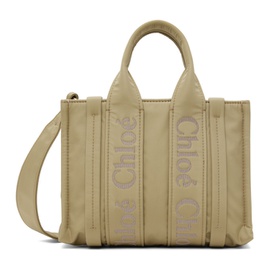 Chloe Taupe Small Woody Tote 241338F049014