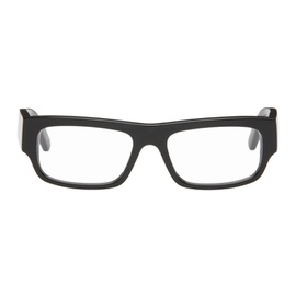 발렌시아가 Balenciaga Black Rectangular Glasses 241342F004000
