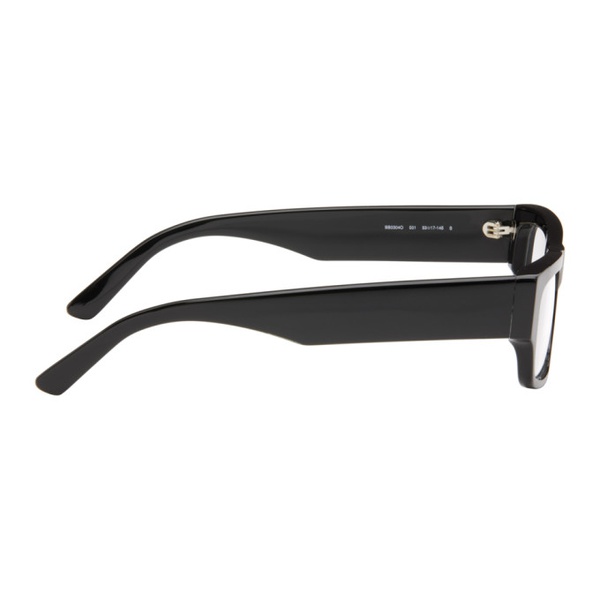 발렌시아가 발렌시아가 Balenciaga Black Rectangular Glasses 241342F004000