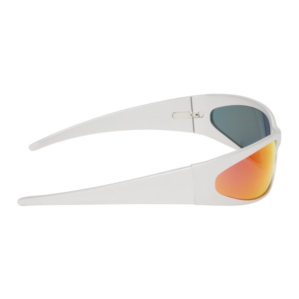 발렌시아가 발렌시아가 Balenciaga Silver Reverse Xpander 2.0 Sunglasses 241342F005011