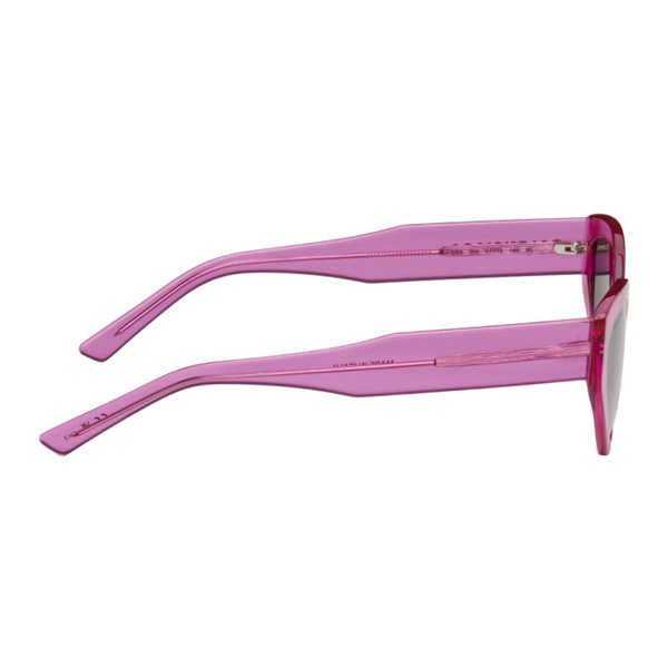 발렌시아가 발렌시아가 Balenciaga Pink Everyday Cat-Eye Sunglasses 241342F005017