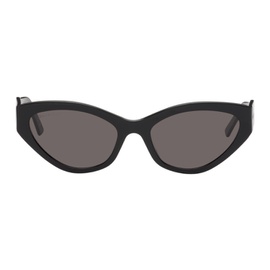 발렌시아가 Balenciaga Black Cat-Eye Sunglasses 241342F005019