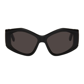 발렌시아가 Balenciaga Black Cat-Eye Sunglasses 241342F005020