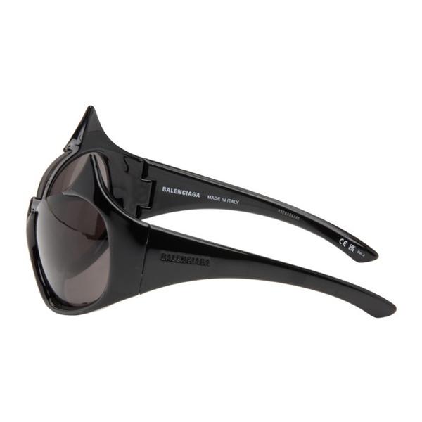 발렌시아가 발렌시아가 Balenciaga Black Gotham Cat Sunglasses 241342F005027