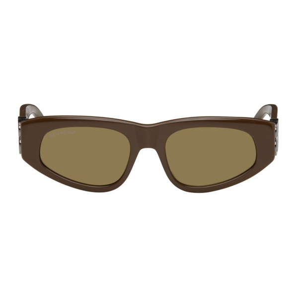 발렌시아가 발렌시아가 Balenciaga Brown Dynasty D-Frame Sunglasses 241342F005035