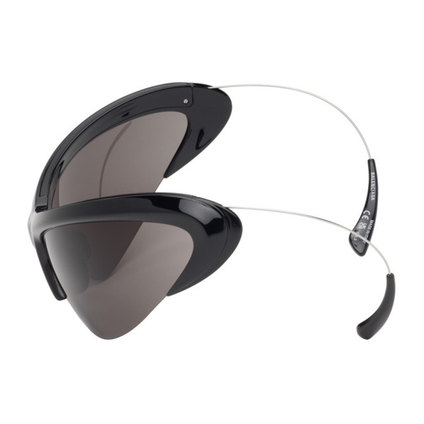 발렌시아가 발렌시아가 Balenciaga Black Wire Cat Sunglasses 241342F005037