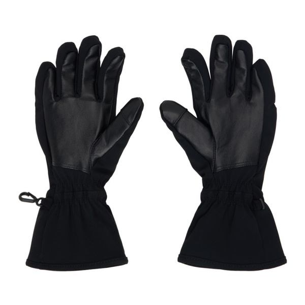 발렌시아가 발렌시아가 Balenciaga Black Skiwear GL Ski Gloves 241342F012000