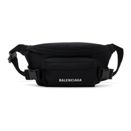 발렌시아가 Balenciaga Black Skiwear Ski Belt Bag 241342F045000