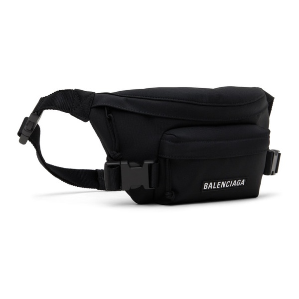 발렌시아가 발렌시아가 Balenciaga Black Skiwear Ski Belt Bag 241342F045000