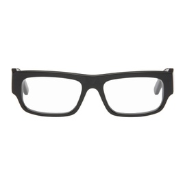 발렌시아가 Balenciaga Black Rectangular Glasses 241342M133011