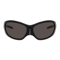 발렌시아가 Balenciaga Black Skin XXL Sunglasses 241342M134013