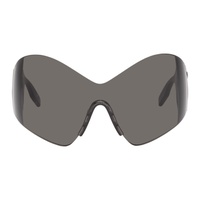 발렌시아가 Balenciaga Gray Mask Butterfly Sunglasses 241342M134014