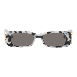 발렌시아가 Balenciaga Tortoiseshell Dynasty Sunglasses 241342M134018