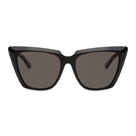 발렌시아가 Balenciaga Black Cat-Eye Sunglasses 241342M134027