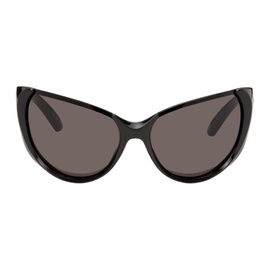 발렌시아가 Balenciaga Black Cat-Eye Sunglasses 241342M134039