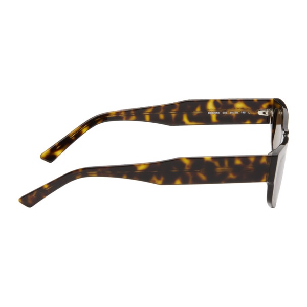 발렌시아가 발렌시아가 Balenciaga Tortoiseshell Rectangular Sunglasses 241342M134051