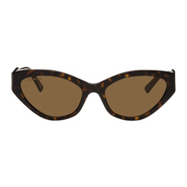 발렌시아가 Balenciaga Tortoiseshell Cat-Eye Sunglasses 241342M134081