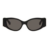 발렌시아가 Balenciaga Black Cat-Eye Sunglasses 241342M134094