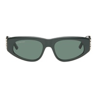 발렌시아가 Balenciaga Green Dynasty D-Frame Sunglasses 241342M134102