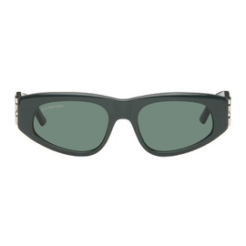 발렌시아가 Balenciaga Green Dynasty D-Frame Sunglasses 241342M134102