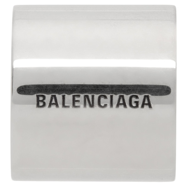 발렌시아가 발렌시아가 Balenciaga Silver Garage Single Ear Cuff 241342M144001