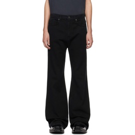 발렌시아가 Balenciaga Black Relaxed-Fit Jeans 241342M186002