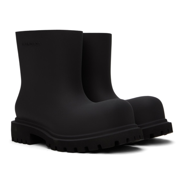 발렌시아가 발렌시아가 Balenciaga Black Steroid Bootie Boots 241342M223001