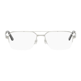 Cartier Silver Aviator Glasses 241346M133005