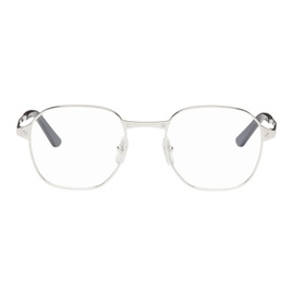 Cartier Silver Square Glasses 241346M133018