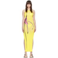 Louisa Ballou Yellow Sea Breeze Maxi Dress 241348F055002
