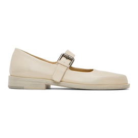 Marsell Beige Mary Jane Loafers 241349F120010