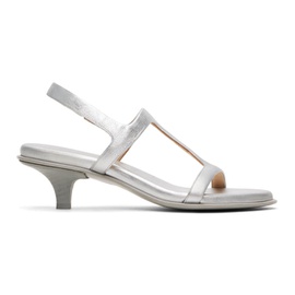 Marsell Silver Ciglio Heeled Sandals 241349F125006