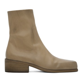 Marsell Taupe Cassello Boots 241349M228003