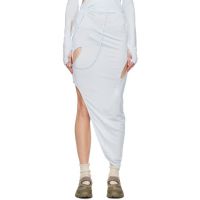 POST ARCHIVE FACTION (PAF) Blue 6.0 Center Midi Skirt 241351F092002