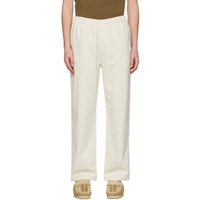 Stuessy 오프화이트 Off-White Beach Trousers 241353M191004