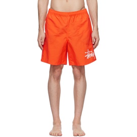 Stuessy Orange Big Basic Swim Shorts 241353M208001