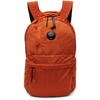 C.P.컴퍼니 C.P. Company Orange Nylon B Backpack 241357M166006