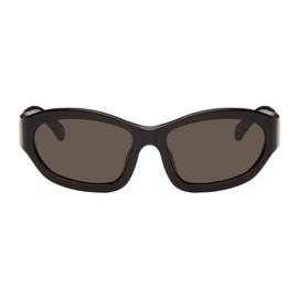 드리스 반 노튼 Dries Van Noten Brown 린다 패로우 Linda Farrow 에디트 Edition Goggle Sunglasses 241358F005003