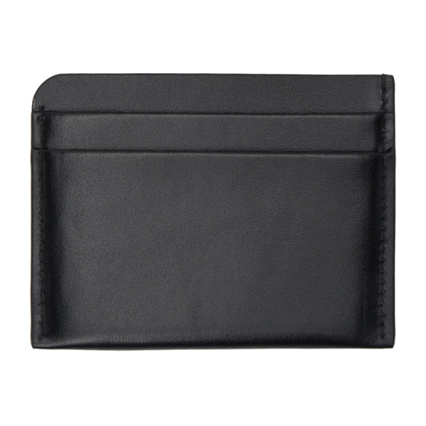  드리스 반 노튼 Dries Van Noten Black Leather Card Holder 241358F037000