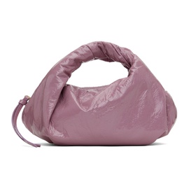 드리스 반 노튼 Dries Van Noten Purple Small Twist Bag 241358F046004