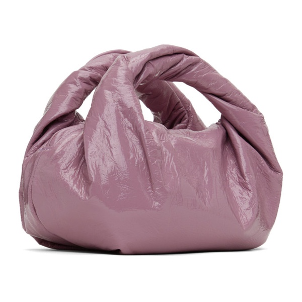  드리스 반 노튼 Dries Van Noten Purple Small Twist Bag 241358F046004