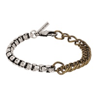드리스 반 노튼 Dries Van Noten Silver Chain Bracelet 241358M145000