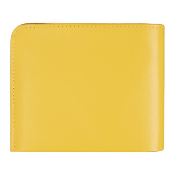  드리스 반 노튼 Dries Van Noten Yellow Leather Wallet 241358M164004