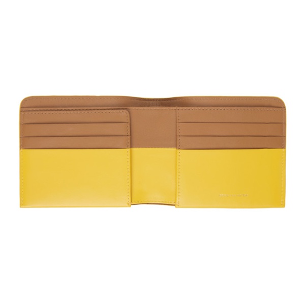  드리스 반 노튼 Dries Van Noten Yellow Leather Wallet 241358M164004