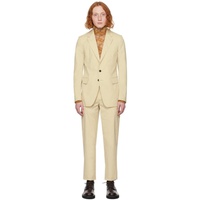 드리스 반 노튼 Dries Van Noten Beige Striped Suit 241358M196002