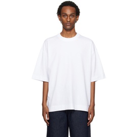 드리스 반 노튼 Dries Van Noten White Oversized T-Shirt 241358M213020