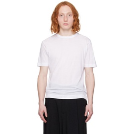 드리스 반 노튼 Dries Van Noten White Crewneck T-Shirt 241358M213052