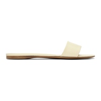 더 로우 The Row 오프화이트 Off-White Combo Slide Sandals 241359F124004