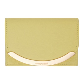 See by Chloe Yellow Lizzie Wallet 241373F040005
