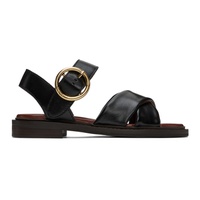See by Chloe Black Lyna Sandals 241373F124006